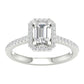 14K 1.25CT Certified Lab Grown Diamond Ring ( IGI Certified )