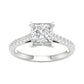14K 2.25CT Certified Lab Grown Diamond Ring ( IGI Certified )
