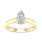 14K 1.00CT Certified Lab Grown Diamond Ring ( IGI Certified )