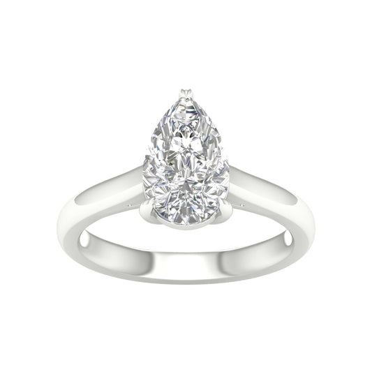14K 2.00CT Certified Lab Grown Diamond Ring ( IGI Certified )