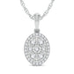14K 0.25ct Diamond Pendant