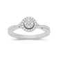 10K 0.25CT Diamond Ring