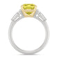 Certified Lab Grown 14K 4.00CT Diamond Engagement Ring