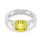 Certified Lab Grown 14K 4.00CT Diamond Engagement Ring