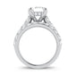 14K 5.00CT Certified Lab Grown Diamond Bridal Ring