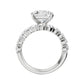 14K 6.00CT Certified Lab Grown Diamond Bridal Set