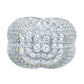 10K 3.46-3.54CT D-MENS RINGs