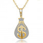 10K 0.79-0.92CT D-MONEY BAGS