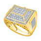 10K 1.80-2.04CT D-MENS RINGS