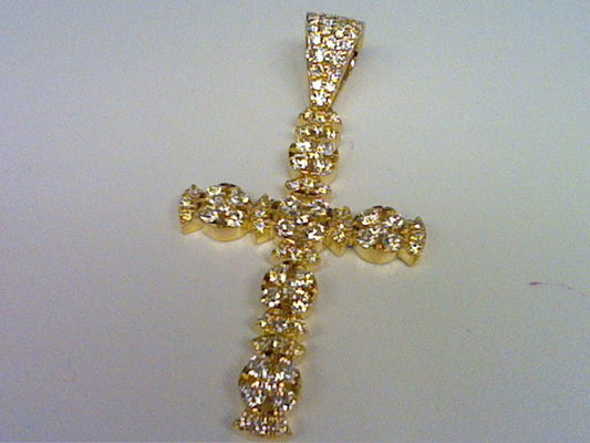 10K 1.85- 1.91CT D-DARK CROSS