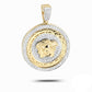 10KY 1.75CTW DIAMOND MEDUSA MEDALLION WITH