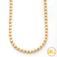 10KY 3.25CTW DIAMOND BUTTERCUP TENNIS NECKLACE