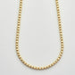 10KY 7.15CTW DIAMOND BUTTERCUP TENNIS NECKLACE