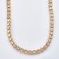10KY+W 16.75CTW  BAGUETTE DIAMOND SQUARE CLUSTER