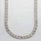 14KW 29.00CTW BAGUETTE DIAMOND NECKLACE