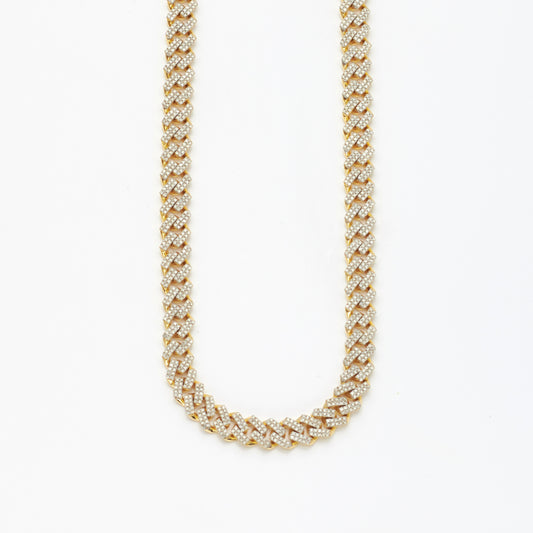 10KY 11.0CW DIAMOND SQUARE LINK MIAMI CUBAN CHAIN