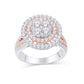 10 Karat Yellow Gold 2.05 Carat Diamonds Round Ladies Ring-0225767-YG