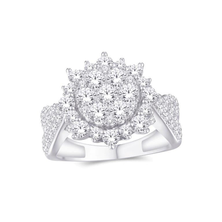 14 Karat Yellow Gold 1.01 Carat Diamonds Jazz Engagement Ladies Ring-0225448-YG