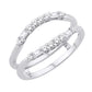 14 Karat Yellow Gold 0.33 Carat Diamonds Classic Wedding Enhancer-2025021-YG