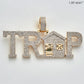 10KY 2.75CTW DIAMOND TRAP TEXT PENDANT